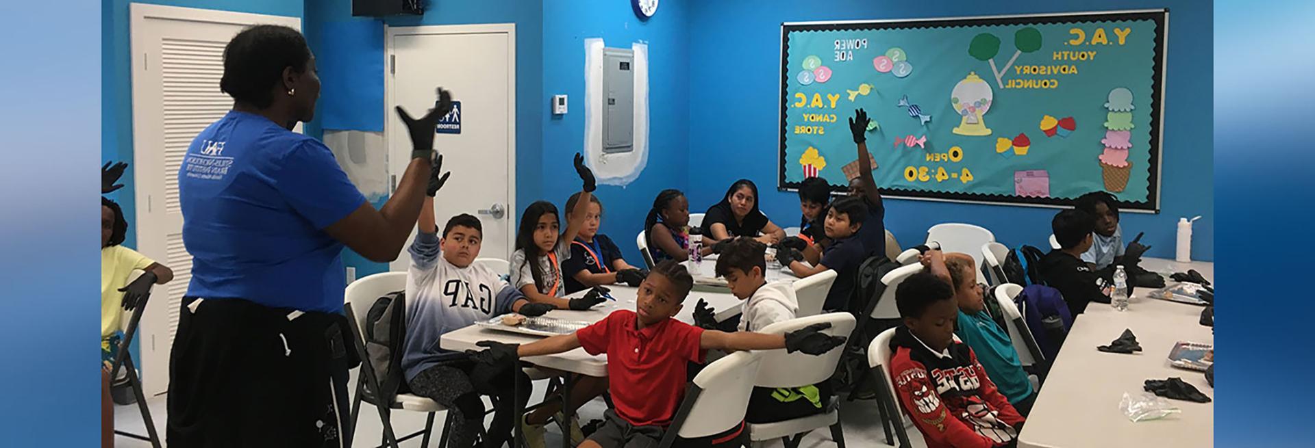 Students in the Brain lab